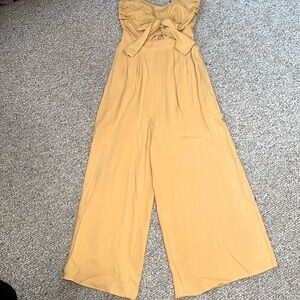 NWT Aqua strapless jumpsuit
